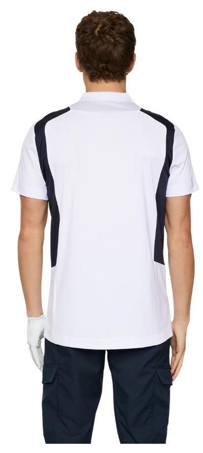 J.Lindeberg Legacy polo de hombre, blanco
