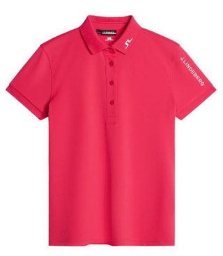J.Lindeberg Tour Tech polo de mujer, azalea