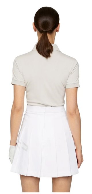 J.Lindeberg Tour Tech polo de mujer, moonbeam