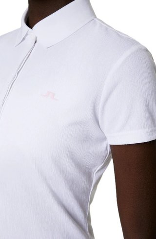 J.Lindeberg Karlie polo de mujer, blanco