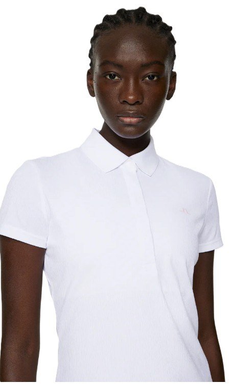J.Lindeberg Karlie polo de mujer, blanco