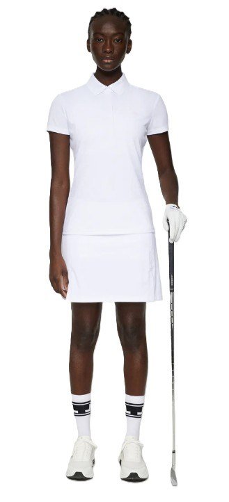 J.Lindeberg Karlie polo de mujer, blanco