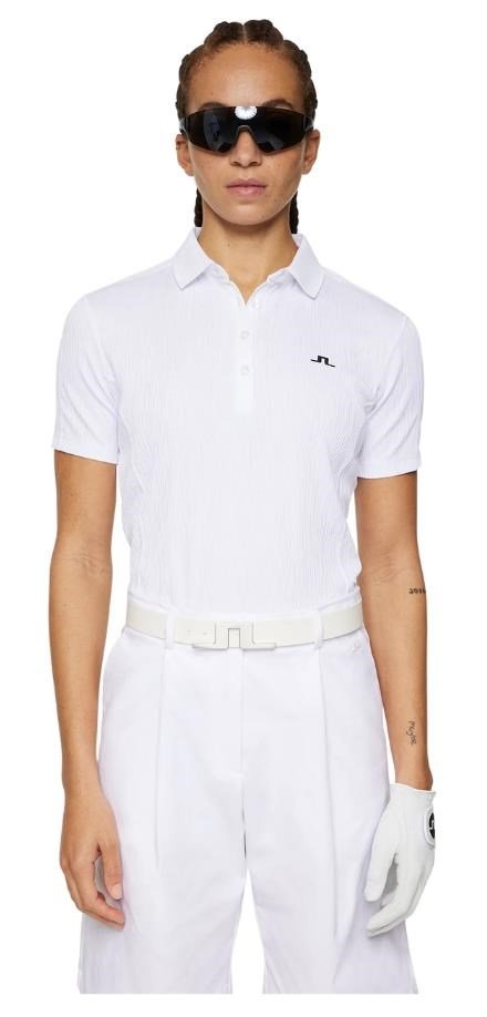 J.Lindeberg Izara polo de mujer, blanco