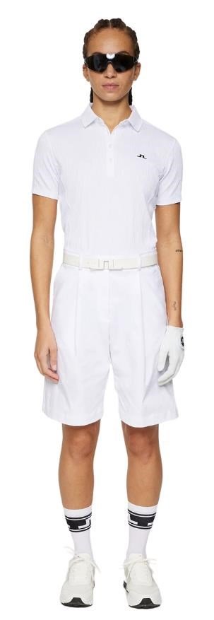 J.Lindeberg Izara polo de mujer, blanco