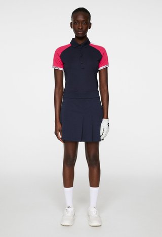 J.Lindeberg Thea falda de golf, JL Navy