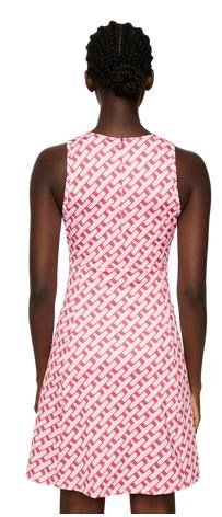 J.Lindeberg Cora Print vestido de mujer, tour geo pink