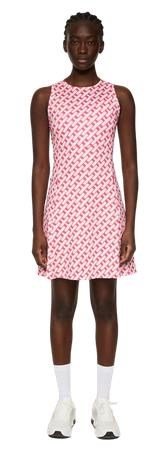 J.Lindeberg Cora Print vestido de mujer, tour geo pink