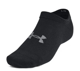 Under Armour Essential No Show calcetines unisex (6 pares), negro