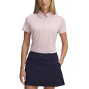 Under Armour Playoff SS polo de mujer, prime pink
