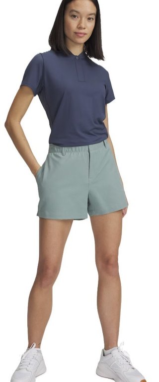 Under Armour Drive 9cm pantalones cortos de mujer, silica green