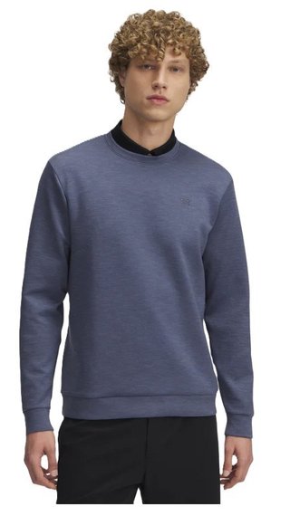 Under Armour Drive Midlayer Crew sudadera de hombre, downpour gray