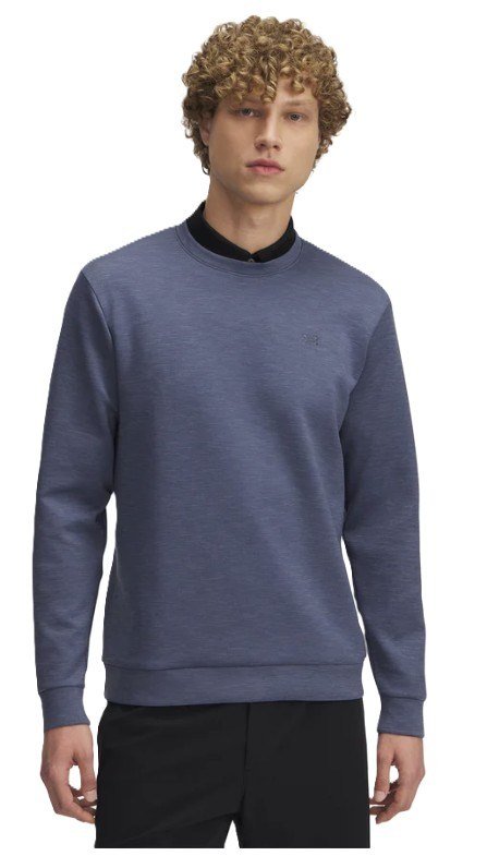 Under Armour Drive Midlayer Crew sudadera de hombre, downpour gray