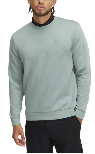 Under Armour Drive Midlayer Crew sudadera de hombre, silica green