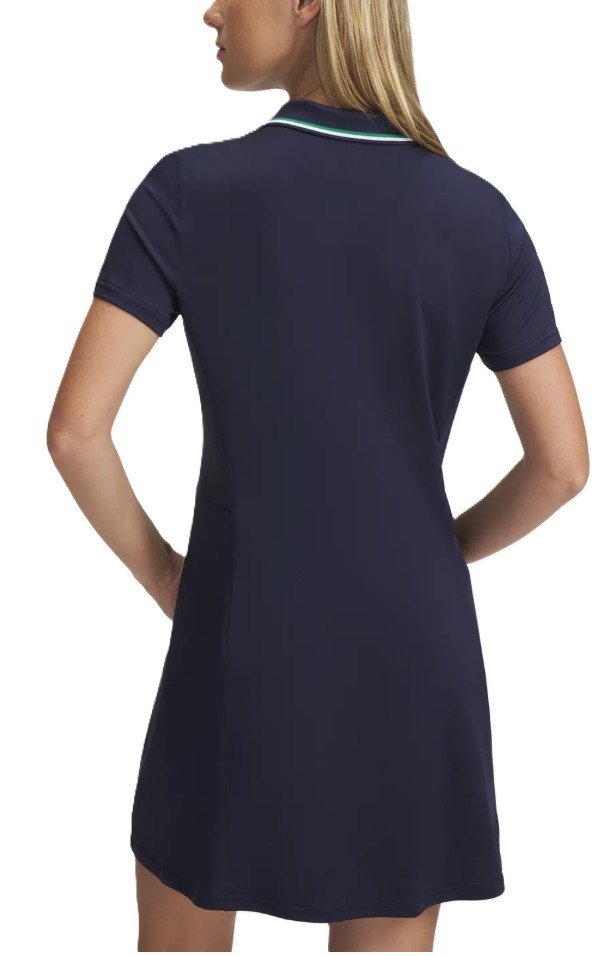 Under Armour Drive SS vestido de golf de mujer, midnight navy