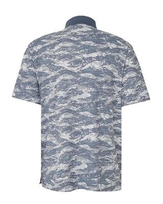 Under Armour Drive Chill Printed polo de hombre, downpour gray