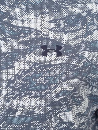 Under Armour Drive Chill Printed polo de hombre, downpour gray