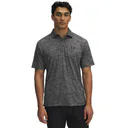 Under Armour Drive Jacquard polo de hombre, negro