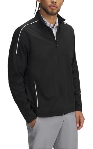 Under Armour Drive Wind Full Zip sudadera con cremallera completa para hombre, negro