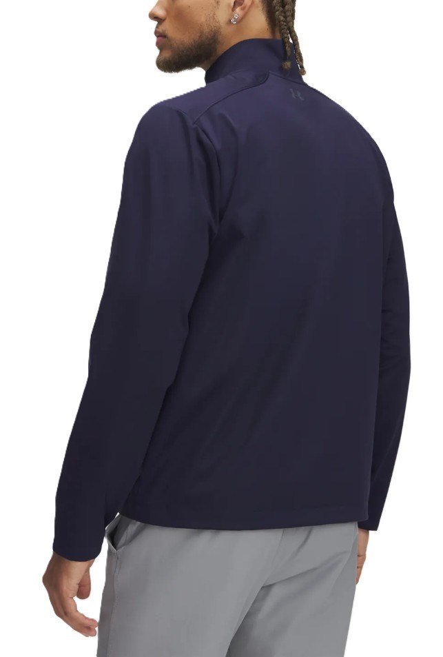 Under Armour Drive Wind Full Zip sudadera con cremallera completa para hombre, midnight navy