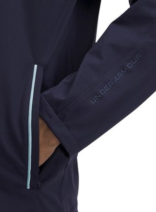 Under Armour Drive Wind Full Zip sudadera con cremallera completa para hombre, midnight navy