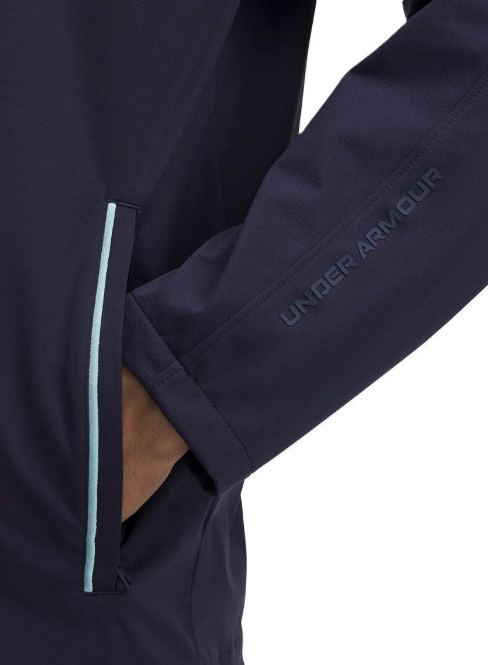 Under Armour Drive Wind Full Zip sudadera con cremallera completa para hombre, midnight navy