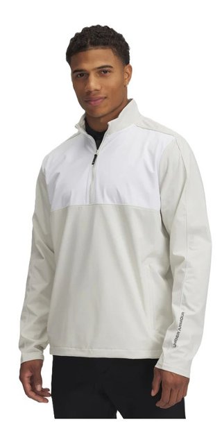 Under Armour Drive Wind Half Zip chaqueta de hombre, summit white