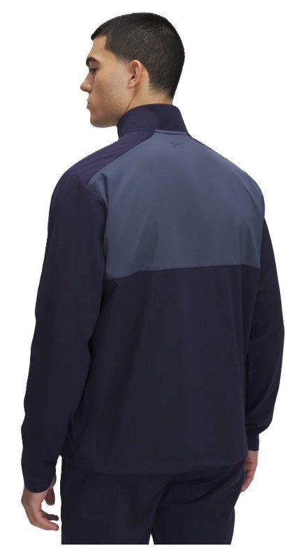 Under Armour Drive Wind Half Zip chaqueta cortavientos para hombre, midnight navy
