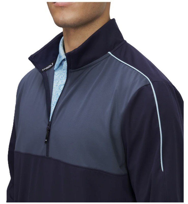 Under Armour Drive Wind Half Zip chaqueta cortavientos para hombre, midnight navy