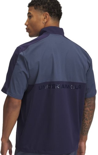 Under Armour Drive Wind Short Sleeve chaqueta cortavientos para hombre, midnight navy