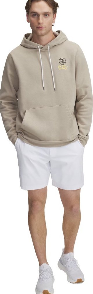 Under Armour Drive Pull-On pantalones cortos de hombre, blanco