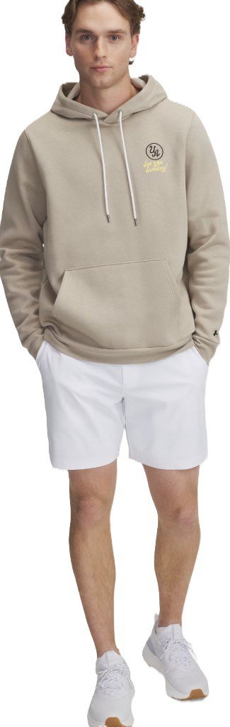 Under Armour Drive Pull-On pantalones cortos de hombre, blanco