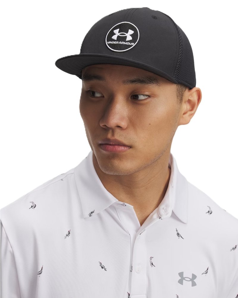 Under Armour Iso-chill Drive Mid gorra de hombre, negra