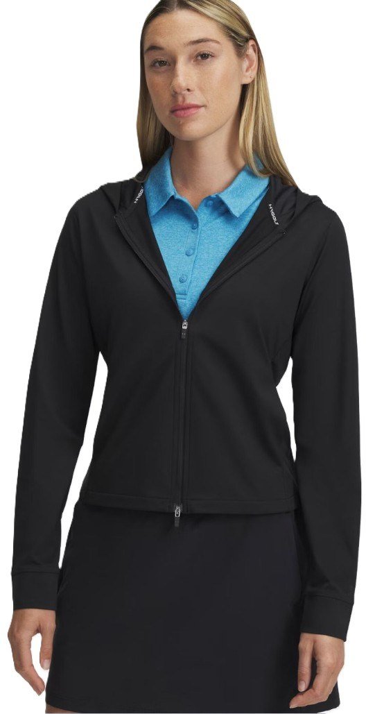 Under Armour Drive Full Zip HD sudadera de mujer, negra