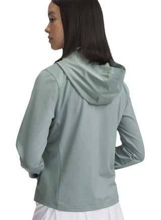 Under Armour Drive Full Zip HD sudadera de mujer, verde silica