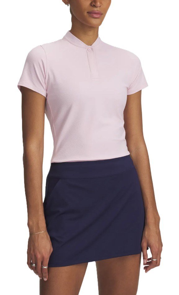 Under Armour Drive Chill SS polo de mujer, prime pink