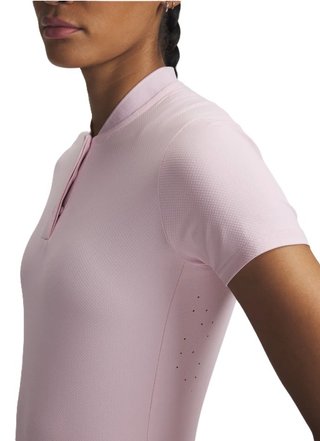 Under Armour Drive Chill SS polo de mujer, prime pink