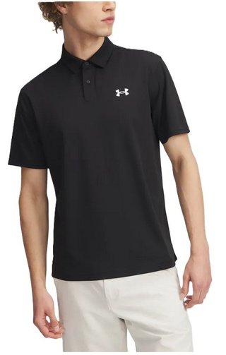 Under Armour T2G Pique polo de hombre, negro