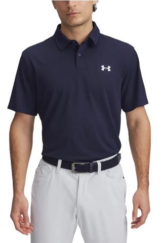 Under Armour T2G Pique polo de hombre, midnight navy