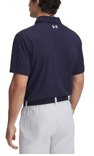Under Armour T2G Pique polo de hombre, midnight navy