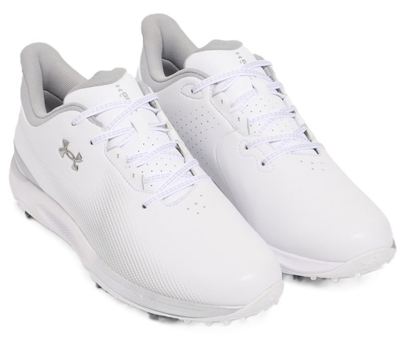 Under Armour Drive Fade zapatos de golf para hombre, blancos