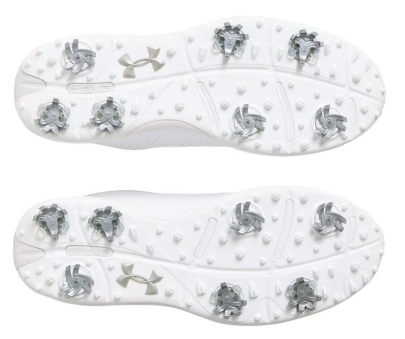 Under Armour Drive Fade zapatos de golf para hombre, blancos