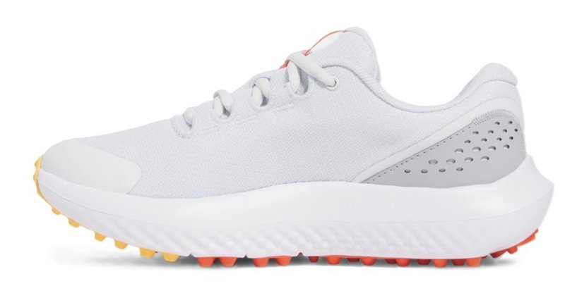 Under Armour Surge Golf zapatos de golf junior, blanco