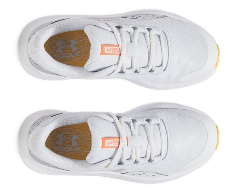Under Armour Surge Golf zapatos de golf junior, blanco