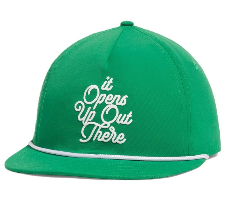 Under Armour Drive 5 Panel Snapback gorra para hombre, team Kelly green