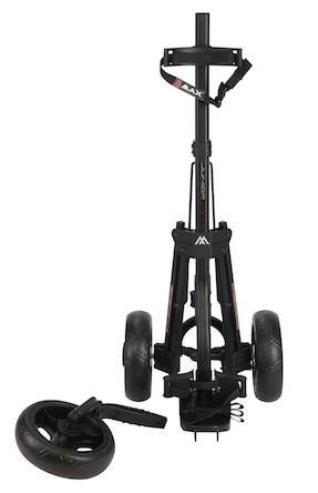Big Max Junior 3W carrito de golf manual, negro