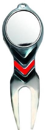 Longridge Apex Arrow marcador de bola + pitchfork, plata