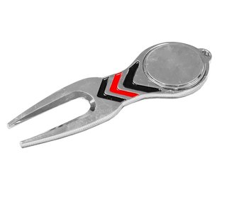 Longridge Apex Arrow marcador de bola + pitchfork, plata