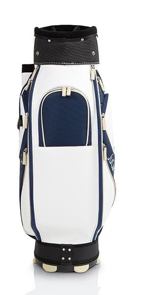 JuCad Style cart bag, blanco/azul