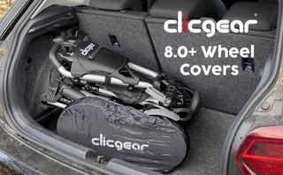 Clicgear Wheel Cover for 8.0/8.0+, negro