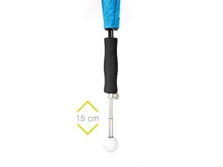 JuCad paraguas de golf telescópico 68" con pin, naranja